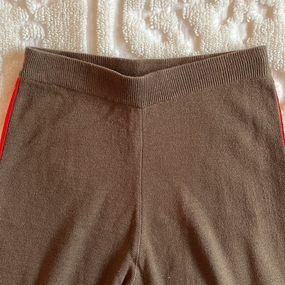 Just One Answer - Wide Leg, Cropped Knit Pants - Picture 3 of 10